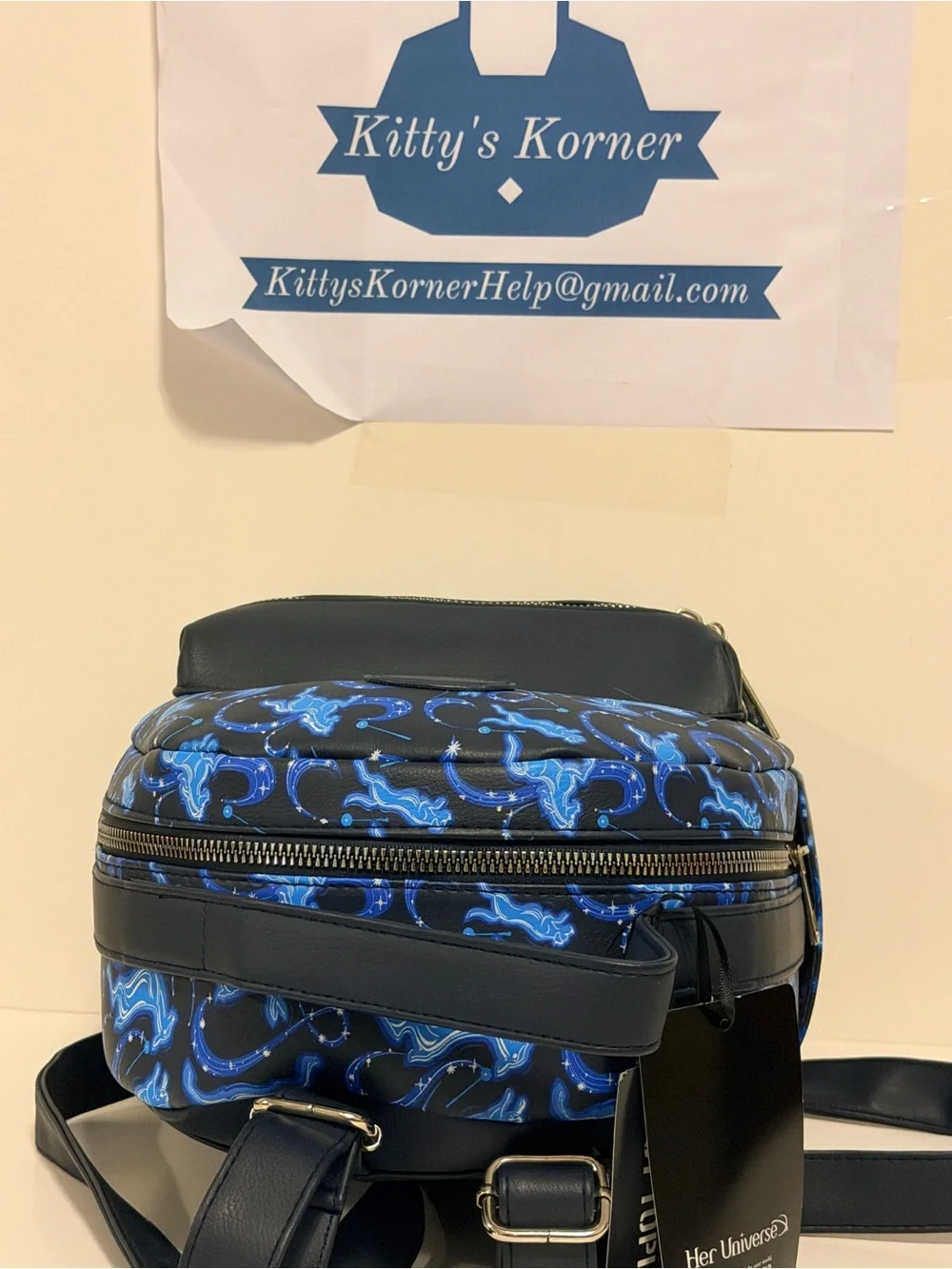 NWT Harry Potter Expecto Patronum Backpack Hogwarts School Bag